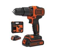 Trapano Avvitatore con 2 Batt. Lito 18 V con Percussione (BDCHD18KBQW) 2