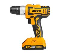 TRAPANO AVVITATORE CON BATTERIA LITIO 20V E CARICABATTERIA INGCO CDLI20024