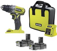 RYOBI OnePlus 18V trapano a percussione - 2 batterie 2.0 Ah - 1 caricatore - R18PD2-220S