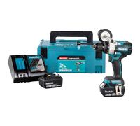 Makita DHP486RTJ 2x 5Ah Batteria + Caricatore 18V + MAKPAC