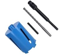 Trapano avvitatore diamantato a secco 107 mm x 150 mm con guida pergolato...