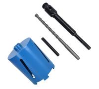 Trapano avvitatore diamantato a secco 52 mm - 152 mm con guida pergolato BSP ...
