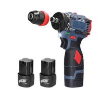 Trapano Avvitatore Elettrico 2 In 1 Senza Spazzole 16,8 V/21 V 45/55 Nm Trapano A Percussione Avvitatore A Batteria Multifunzione Ricaricabile Facile Da Usare(2 Batteries 16.8V)