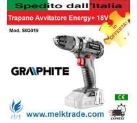 Trapano Avvitatore Energy+ 18V 58G019 - Linea GRAPHITE