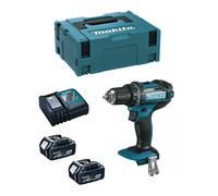 Trapano Avvitatore MAKITA DDF482RTJ (2 x 5,0 Ah + DC18RC + MAKPAC 2)