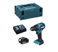 Trapano Avvitatore MAKITA DDF490RFJ1 (1 x 3,0 Ah + DC18RC + MAKPAC 2)