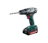 Trapano avvitatore METABO BS 18 18 V 2 x 1,5 Ah Li-Power SC 60 Plus Cof