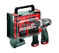 TRAPANO AVVITATORE METABO PowerMaxx BS Basic Set