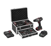 Trapano avvitatore Parkside Performance Batteria 20V Compatto Valigetta Kit 64Nm