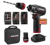 Trapano Avvitatore PARKSIDE PERFORMANCE PBSPA 12 E4 + 2 Batterie + 1 Caricabat.