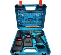 TRAPANO AVVITATORE PROFESSIONALE 750W CON DOPPIA BATTERIA PERFORATORE+OMAGGIO