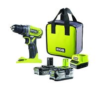 Trapano avvitatore RYOBI 18V OnePlus - 2 batterie da 4,0Ah e 2,0Ah - 1 caricatore - R18DD2-242S