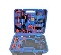 TRAPANO AVVITATORE SET KIT 116 PZ 2 BATTERIE CARICATORE UTENSILI PUNTE BRICOLAGE