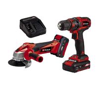 TRAPANO AVVITATORE+SMERIGLIATRICE A BATTERIA 'TC-TK 18 LI KIT' kit 2 pezzi