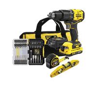 TRAPANO AVVITATORE STANLEY SFMCK101D1S, 0-600 / 0-1.9 giri/min