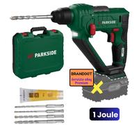 Trapano Battente PARKSIDE PABH 20-Li D4 1 Joule Con 4 punte SDS Plus