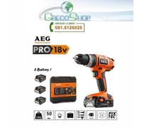 Trapano c/percussione 18V Litio c/2 batterie AEG - BSB18G2 LI-152C