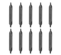 Trapano centrale impostato ad alta durezza 2,5 mm per esercitazioni banco officina macchini in acciaio inossidabile 10pcs