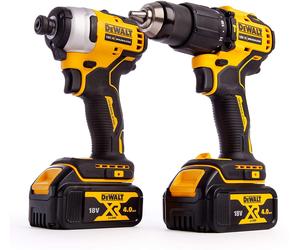 Trapano combinato DeWALT + avvitatore a impulsi Twinpack DCK2062M2T
