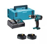Trapano combinato Makita DHP453RFJ 2x3Ah 18V Li-Ion con Makpac2