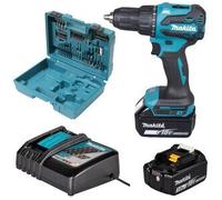 Trapano con Perc DHP490RFX3 18V Lxt Brush e 74 Acc Makita