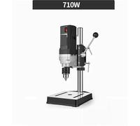 Trapano da Banco, Mini trapano a colonna da banco, fresatrice di precisione, utensile multifunzione for perline, trapano portatile(710W standard)