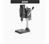 Trapano da Banco, Mini trapano a colonna da banco, fresatrice di precisione, utensile multifunzione for perline, trapano portatile(800W standard)