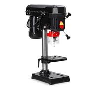 Trapano da banco, Trapano a colonna da banco da 8 pollici, 2,5 Amp, 5 velocità regolabili, distanza di oscillazione 0-45°, inclinazione, controlli del banco for legno, foratura del metallo