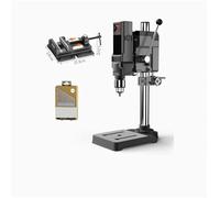 Trapano da banco Trapano a colonna Mini trapano a colonna da banco, fresatrice di precisione, utensile multifunzione for perline, trapano portatile(1050W with vise)