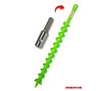 Trapano da terra a doppio albero da 60 mm adattatore HEX trapano da terra tra...