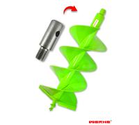 Trapano da terra WERHE® acciaio forte 300 mm doppia onda estremamente robusto...