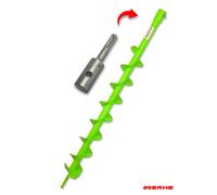 WERHE Kit Trivella Ø 80 mm, 80 cm, Adattatore SDS Plus, Acciaio