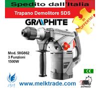 Martello perforatore Graphite 58G862