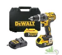 TRAPANO DEWALT 2 BATTERIA LITIO 18,0V DCD 796P2 CARICABATTERIA ACCESSORI