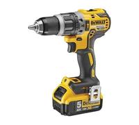 DeWALT DCD796P2-QW trapano Senza chiave 1,8 kg Nero, Giallo