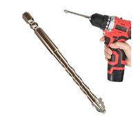 Trapano eccentrico a tagli, trapano per calcestruzzo, trapano eccentrico esagonale - Strumento di riparazione per strutture di perforazione eccentriche per ghisa, cemento, piastrelle e altri