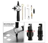 Trapano elettrico 360 Gradi Regolabile Doppia Testa Foglio Nibbler Sega