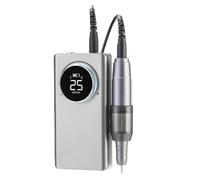 Trapano elettrico compatto per manicure con display digitale di alimentazione USB per cure domestiche da viaggio toelettatura e salone di routine per manicure portatile trapano macchina per trapano