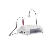 Trapano elettrico for unghie 5 in 1 con luci UV/LED da 178 W, macchina for di qualità salone adatta alla maggior parte degli adesivi for , bianco