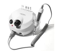 Trapano elettrico for unghie regolabile da 20000 giri/min, levigatrice, set di frese for pedicure e manicure, attrezzatura for lucidatura delle unghie(Grey-202DMJ)