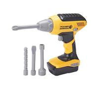 Trapano Elettrico Giocattolo con Luce e Suono con 4 Punte 15,5 x 6 x 17 cm