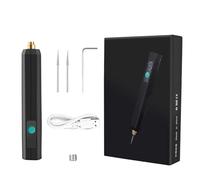 Trapano Elettrico Intaglio Penna 5 Velocità Trapano Kit di Utensili Rotanti Incisore Penna per Artigianato Rettifica Lucidatura Trapano Elettrico Grinder Engraver Penna Rettifica Lucidatura Trapano