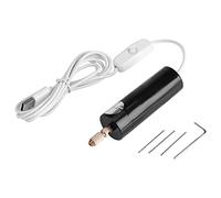 Trapano Elettrico Mini Portatile, 3 Punte per PCB 0,7-1,3 mm, Alimentazione USB, per Modellismo, Legno, Plastica e Circuiti Stampa