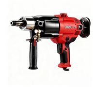 Trapano elettrico per carotaggio diamantato da 4300 W per calcestruzzo, strumento di perforazione di coppia per ingegneria asciutto e bagnato, trapano a percussione per carichi pesanti