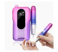 Trapano elettrico per unghie, Nail Drill Machine 35000 RPM Wireless Electric Polish Remover Mini con display a LED Home Salon Use