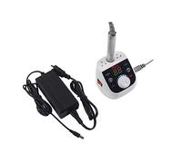 Trapano Elettrico per Unghie Professionale Trapano per Unghie Professionale, Trapano Elettrico da Tavolo Top Mini E File, Levigatrice Portatile per Lucido in Acciaio, 35000 Giri/Mi