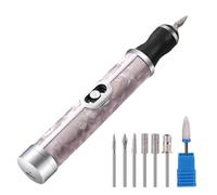 Trapano elettrico portatile per unghie, trapano elettrico senza fili, 4 velocità, elettrica professionale per unghie dei piedi spesse, lucidatura delle unghie, peeling infermieristico, rimozione