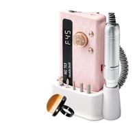 Trapano for unghie ricaricabile da 35000/45000 giri/min, lima for manicure elettrica portatile professionale for unghie, smalto in gel, rimozione della molatura(45000RPM-Pink Set)