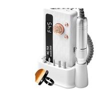 Trapano for unghie ricaricabile da 35000/45000 giri/min, lima for manicure elettrica portatile professionale for unghie, smalto in gel, rimozione della molatura(45000RPM-White Set)