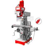 Trapano fresa fresatrice mandrino verticale e orizzontale Holzmann bf500d 400v